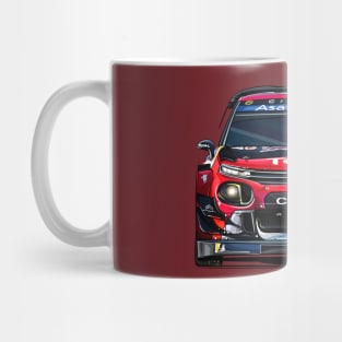 Citroen C3 WRC Artwork Mug